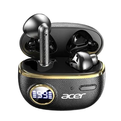 Produktbild von TWS Bluetooth 6.0 In-Ear Kopfhörer mit LED-Ladecase, HiFi-Audio, 3D-Surround-Sound, Touch-Steuerung, Anruf-Geräuschreduzierung, 14 Std. Standby, USB-C