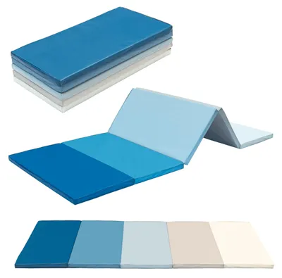 Produktbild von Klappbare Turnmatte, 185 x 76 x 3,2 cm, tragbar, faltbar