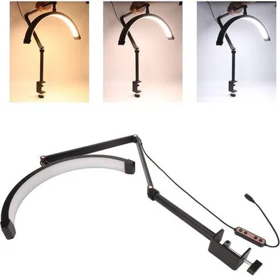 Immagine prodotto di Lampada LED per extension ciglia - Lampada a mezzaluna - 20 W - per professionisti della bellezza