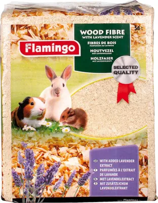 Zdjęcie produktu dla Flamingo z włókna drzewnego 4 kg z lawendą
