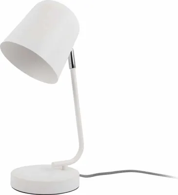 Produktbild von Leitmotiv - Tischleuchte Encantar - Weiß - Ø15cm Tischlampe - Nachttischlampe, Wohnzimmer, Schlafzimmer