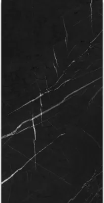 Produktbild von Belvit Bergamo Schwarz Marmor Fliese Glanz 60x120cm