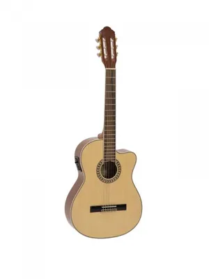 Image de DIMAVERY CN-600 Guitare classique, naturelle