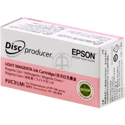 Produktbild von Epson Discproducer-Tintenpatrone, Light Magenta (MOQ=10), Helle Magenta, Tinte auf Pigmentbasis, 1 Stück(e)