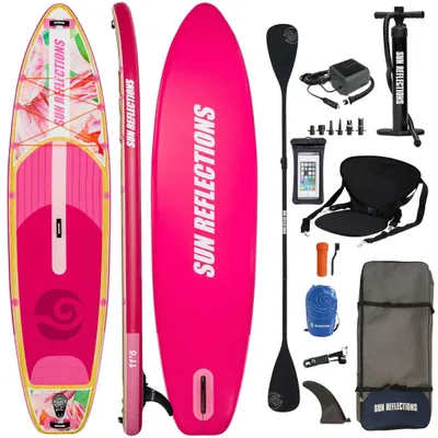 Zdjęcie produktu dla Nadmuchiwana deska SUP Sun Reflections 11'6" Combo Soft Blush + E-pump PBG 6