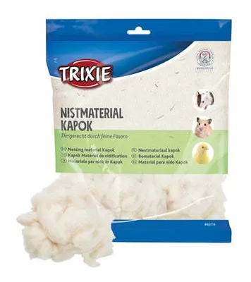 Zdjęcie produktu dla Materiał do gniazdowania – kapok w kolorze kremowym