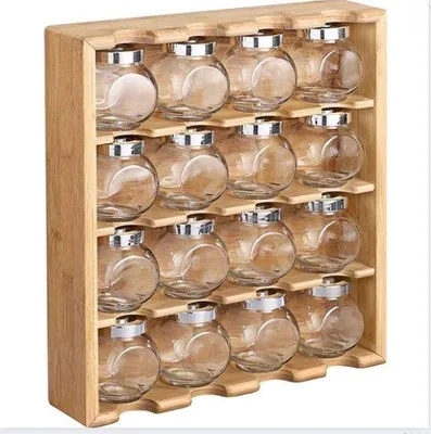 Produktbild von Kräuterregal drehbar und höhenverstellbar - Küchenorganizer