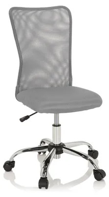 Obrázek produktu pro hjh OFFICE dětská otočná židle KIDDY NET I Dětská kancelářská židle, výškově nastavitelná, bez područek, síťovina