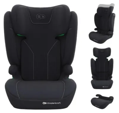 Immagine prodotto di Kinderkraft I-SPARK 2 PLUS Seggiolino auto i-Size 100-150 cm 2 in 1 con booster Nero