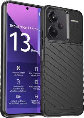 Zdjęcie produktu dla Etui na telefon komórkowy do Xiaomi Redmi Note 13 Pro+ 5G Thunder Case TPU antypoślizgowa osłona ochronna