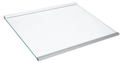 Image de Plaque en verre supérieure avec baguettes pour compartiment congélateur LG Electronics AHT74413803 pour réfrigérateur-congélateur SideBySide