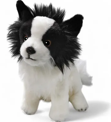 Produktbild von Carl Dick Chihuahua sitzend schwarz ca. 20cm 3476 Kuscheltier, Plüschtier, Stofftier