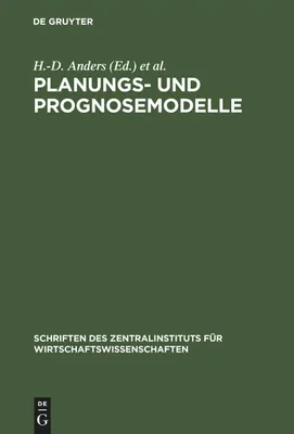 Produktbild von Planungs- und Prognosemodelle