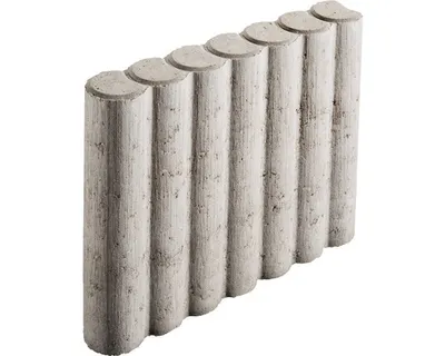 Produktbild von Minipalisade Beetfix grau 33 cm x 6 cm x 25 cm