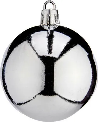 Immagine prodotto di Palline di Natale ø 6 cm 24 pezzi plastica argento