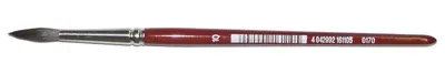 Produktbild von MAIER PINSEL 16101 Haarpinsel Aquarell Größe 01 rot