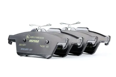 Produktbild von TEXTAR Bremsbeläge Satz Hinten für FORD FOCUS III Turnier 2521201