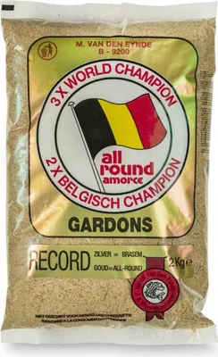 Obrázok produktu pre 2kg VAN DEN EYNDE RECORD GOLD NATUREL Súťažné krmivo pre plotice