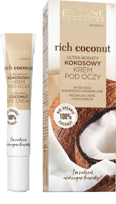 Obrázok produktu pre Eveline Rich Coconut, Krem pod oczy, 20 ml