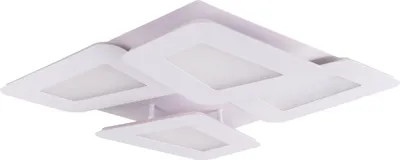 Produktbild von Näve Leuchten LED / CCT Deckenleuchte "SIMEN" L/B: 48cm weiß LED / CCT Deckenleuchte "SIMEN" L/B: 48cm weiß Deckenleuchten - LED / CCT Deckenleuchte "SIMEN" L/B: 48cm weiß, Deckenlampe im Modern Style, aus Metall und Kunststoff in weiß, 48 x 48 x 8 cm, inkl. LED – dimmbar – CCT-Wechsler – Nachtlichtfunktion – Fernbedienung – Inkl. Memoryfunktion