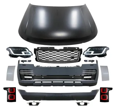 Obrázok produktu pre Kompletná sada karosérie na premenu SUV Rover IV Vogue L405 (modelové roky 2013–2017) na model z roku 2018.