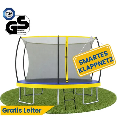 Obrázok produktu pre Trampolína Zero Gravity 305 x 213 cm vrátane rebríka – pre používateľov do 100 kg