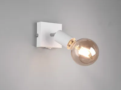 Immagine prodotto di Faretto da parete VANNES a 1 luce con interruttore, bianco R80181731