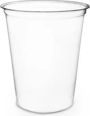 Produktbild von PLA-Rundbehälter 1000 ml, Durchmesser 120 mm 50 Stück.