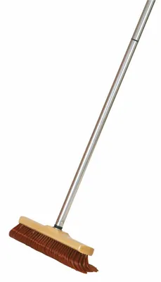Immagine prodotto di FloraSun scopa ad artiglio per uso domestico - La scopa efficiente per spazzare, larga 28 cm, con manico telescopico