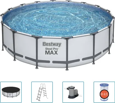 Image de Bestway Steel Pro MAX Ensemble de piscines 488x122 cm