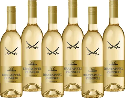 Produktbild von GERSTACKER Sansibar Bratapfel Punsch (6 x 0,745 l)
