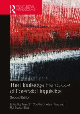 Image de The Routledge Handbook of Forensic Linguistics