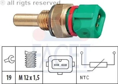 Produktbild von Facet Sensor, Kühlmitteltemperatur  7.3243