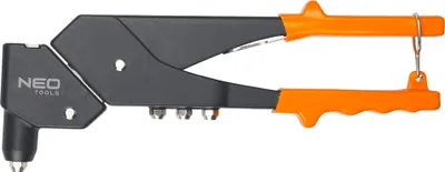 Produktbild von Nietmaschine für Stahl- und Aluminiumnieten 2,4/3,2/4,0/4,8 mm, Mehrfachposition 18-102 NEO