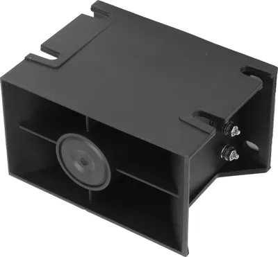 Productafbeelding van Achteruitrijhoorn, stofbestendig, met drie toonstanden, universeel, 12 V, 24 V, 112 dB, geschikt voor personenauto's, vrachtwagens en andere voertuigen