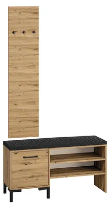Produktbild von Eingangsmöbel Liora mit 1 Tür, Holzoptik, 105cm