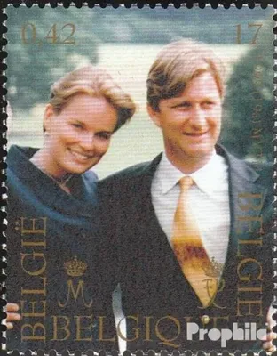 Produktbild von Briefmarken Belgien 1999 Mi 2907 (kompl.Ausg.) postfrisch Hochzeit