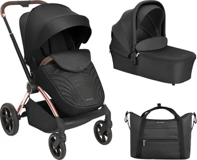 Zdjęcie produktu dla Wózek spacerowy Kikkaboo Kara 2 w 1 z gondolą Jeden rozmiar