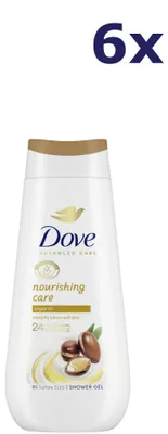 Produktbild von 6x Dove Douchegel - Nourishing Care 225 ml