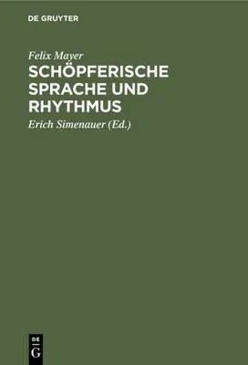 Produktbild von Schöpferische Sprache und Rhythmus
