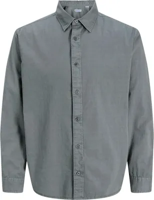 Zdjęcie produktu dla Jack & Jones Charge Faded Langarmhemd Grau S Mann Grau S
