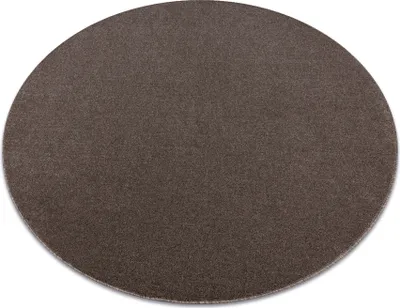 Zdjęcie produktu dla Dywan ETON PLUS koło mocca Melanż / beż brązowy koło 200 cm