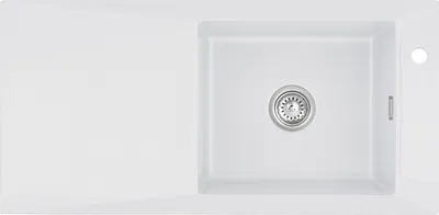 Produktbild von KeraDomo Spüle SIRO 100 SATIN mit Handbetätigung