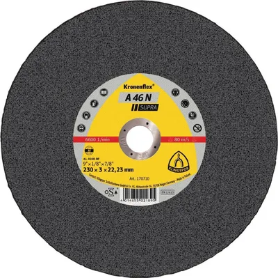 Obrázok produktu pre KLINGSPOR rezný kotúč A 46 N Supra D115x2,5 mm s hliníkovou korunkou 22,23 mm