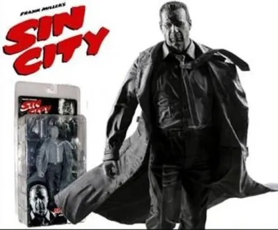 Image de SIN CITY La série de films I - Hartigan (noir/blanc)