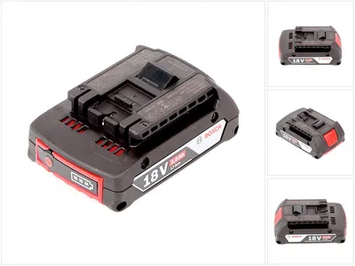 Immagine prodotto di Bosch GBA 18V 2,0 Ah / 2000 mAh Batteria agli ioni di litio ad inserimento (1600Z00036)