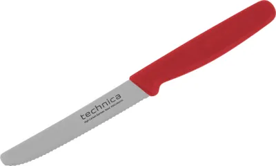 Produktbild von TECHNICA Universalmesser | 210 mm | Wellenschliff | Rot