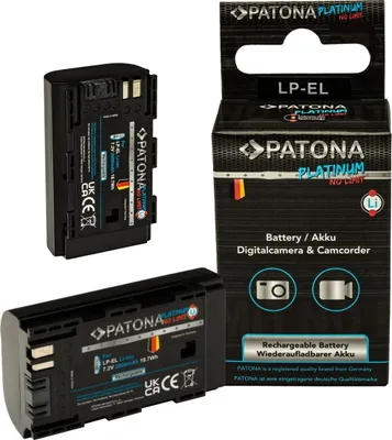 Produktbild von ARLI Set: 2x Akku für Canon LP-EL Speedlite EL-1 DS401231