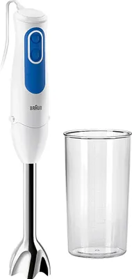 Obrázok produktu pre Braun Multiquick 3 MQ 3000 Smoothie+ - Handmixer - 700 W - Weiß/Blau (0X22111186)
