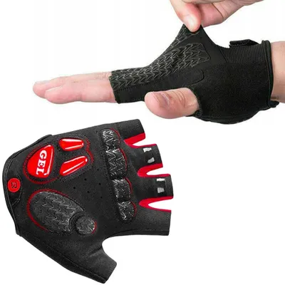 Produktbild von Rockbros S169Br S Fahrradschuhe Mit Gel-Einlagen - Schwarz Und Rot